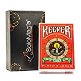 SOLOMAGIA Mazzo di Carte Keeper Deck Red (Marked) by Ellusionist