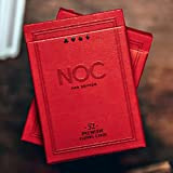 SOLOMAGIA Mazzo di Carte NOC PRO 2021 (Burgundy Red) Playing Cards - Marked