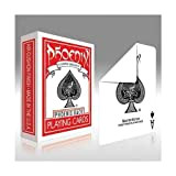 SOLOMAGIA Mazzo di Carte Phoenix Gaff- Dorso Bianco e Faccia Standard - Mazzi Phoenix - Giochi di Prestigio e Magia