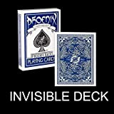 SOLOMAGIA Mazzo Invisibile - Invisible Deck Phoenix - Blu - Mazzi di Carte da Gioco - Giochi di Prestigio e ...