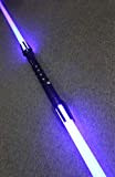 Spada laser a doppia testa spada laser con effetto sonoro spada laser flash doppio bordo spada giocattolo Blade75CM handle 45CM