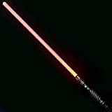 Spada laser spada laser darth vader Manico Metal con 7 Set di modalità Effetti sonori/RGB15 Colori modificabili Force FX Lightsaber ...