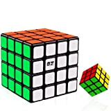 Speed Cube 4x4 Qiyi Qiyuan W2, Cubo Magico 4x4 di Veloce e Liscio + Minicubo 3x3, Speedcube con PVC Adesivo, ...