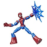 SPIDER-MAN Marvel Bend And Flex, Action Figure, Figura Flessibile di 15 cm, Include Accessorio per la Ragnatela, dai 6 Anni ...