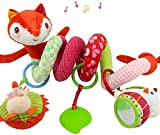 Spirale per attività con giocattoli da appendere al passeggino, al passeggino o al lettino.