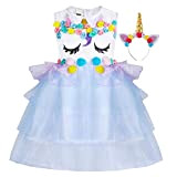 Spooktacular Creations Princess Unicorn Costume Dress Halloween for Kids Halloween Costume Cosplay, Themed Parties, Photo Booth, Role Play and More! ...