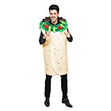 Spooktacular Creations uomini burrito costume adulto deluxe set per halloween dress up party (standrad) bianco