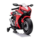 Sport1 moto elettriche per bambini replica Honda CBR 1000RR. Moto bambini 12 volt, velocità 4 km/h. Misure 90x44x52cm. Per bambini ...
