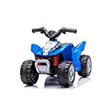 Sport1 quad elettrico per bambini replica Honda TRX 250X. Moto bambini 6 volt, velocità 2,8 km/h. Misure 65,5x38,5x43,5cm. Per bambini ...