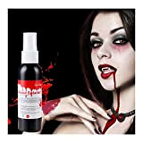 Spruzzo di sangue finto, sangue falso per vestiti e gocce di sangue, sangue liquido di Halloween per vestiti, spray realistico ...