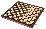 Square - Dama - 100 Caselle - Legno - 40 x 40 cm - Checkers