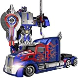SSBH Deformation Robot Optimus Prime Autobots Invincible Iron Bull Auto Telecomandata One Piece Transformation 2.4G Giocattolo per Bambini Festa di ...