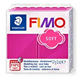 Staedtler 8020 Blocco di pasta modellabile Fimo, 59 gr, rosa (himbeere (22))