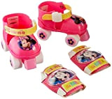 Stamp Minnie J862035 - Set di pattini a rotelle con gommine, colore: Rosa