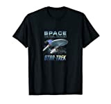 Star Trek Space The Final Frontier U.S.S. Enterprise Maglietta