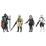 Star Wars Confezione da 4 Action Figure, rivolta di Jedha, dal Film “Rogue One Story” (Versione Inglese)