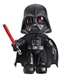 Star Wars - Darth Vader Peluche con manipolatore vocale, con luci e Funzione Cambia Voce, Spada Laser Che Si Illumina, ...