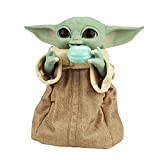 Star Wars Hasbro Grogu Golosone Galattico, The Child animatronico, conosciuto Anche Come Baby Yoda, da 23,5 cm con Oltre 40 ...