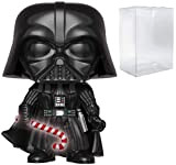 Star Wars: Holiday - Darth Vader with Candy Cane Glow-in-The-Dark Chase Funko Pop! Vinyl Figure (Bundled with Compatible Pop Box ...