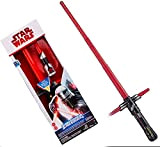Star Wars Kylo Ren Spada laser Spada laser elettronica Tipo telescopico con effetti sonori Spade laser giocattolo 81 cm Compleanno ...