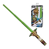 Star Wars Lightsaber Forge, Spada Laser Giocattolo di Yoda, di Colore Verde, allungabile, Giocattolo per Gioco di Ruolo Personalizzabile, dai ...