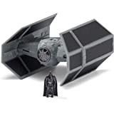 Star Wars SWJ0016 – TIE Advanced & Darth Vader, veicolo ufficiale da 12,5 cm con figura