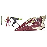 Star Wars Toys Mission Fleet Ahsoka Tano Delta-7 Jedi Starfighter, Starfighter Strike 2.5-Inch-Scale Figure and Vehicle, Ages 4 and Up, ...