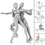 Starall Action Figure Model, Human Mannequin 2.0 Body Kun Doll Body-Chan Action Figure Uomo / Donna DX Set con Kit ...