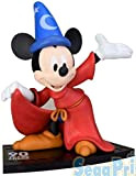 Statue Mickey Mouse 23cm Fantasia Sega Super Premium SPM Japon Anniversaire Mickey Mouse 90 Ans Balai Magique