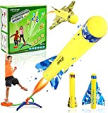 Step Powered Rockets- Stunt Planes and Launcher with 4 amazing planes, birthday gifts for boys and girls for ages 3 ...