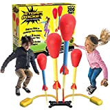 Stomp Rocket Dueling 4 Rockets and Rocket Launcher |Outdoor Rocket Toy Gift for Boys and Girls Ages 6 Years and ...