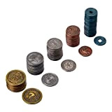 Stonemaier Games - Gioco di monete in metallo, accessori