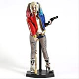 Suicide Squad Joker Harley Quinn Scala 1: 4 PVC Figure Model Toy Statua da Collezione Harley Quinn