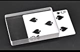 SUMAG Omni Deck Glass Card Magia Trucchi Poker Puntelli Deck Ice Bound Card per feste magiche Performace Close-Up Magic Show ...