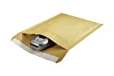 SUMO - Buste imbottite di carta, autoadesive, 165 x 215 mm, marrone naturale, 90 g/m2