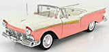 Sun Star Ford Fairlane 500 Skyliner (Sunset Coral/Colonial White) 1957 1:18