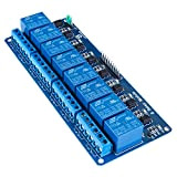 SunFounder Lab Modulo 8 Relè 5V 8 Channels Relay Module compatible with Arduino