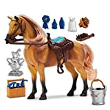 Sunny Days Entertainment | Cavallo da quartiere con testa mobile, suono realistico e 14 accessori da toelettatura | Blue Ribbon ...