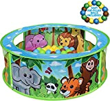 Sunny Days Entertainment Zoo Adventure Ball Pit - Tenda da gioco per bambini e bambini | palline colorate incluse