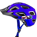 SUPER FABRIQUE - Adesivi rifrangenti per casco da bicicletta e roller, motivo: Capitan America (Confezione da 2)