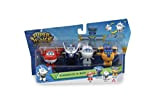 Super Wings Transform-a-Bots 4 Pack | Jett, Paul, Astra And Donnie | Toy 2 inch Figures Confezione da 4 Personaggi, ...