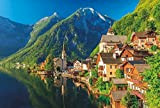 SuperPower® Arte Macchiata 1000 Pezzi Europeo Austria Hallstatt Lakeside Villaggio Scenic Puzzle in Legno Fai da Te per la Casa ...