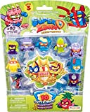 SUPERTHINGS RIVALS OF KABOOM SuperZings - Serie 3 - Blister con 10 Figure (PSZ3B016IN00), 1 Figura d'oro e 9 Figure ...