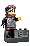 Sveglia Lego Movie 2 Wyldstyle, display digitale LCD con retroilluminazione, sveglia e snooze, circa 24 cm Multicolore
