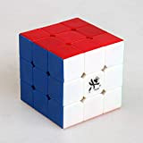 Sxgyubt Dayan 50mm ZhanChi 3x3 6 colori Stickerless Speed Cube Piccolo 5cm