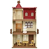 Sylvanian Families- Torre dal Tetto Rosso Casa delle Bambole, 5493
