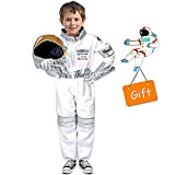 Tacobear Costume Astronauta per Bambini Casco Astronauta Guanti Astronauta Costume Accessori Astronauta per Bambini Halloween Carnevale Fasching Costume