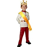 Tacobear Costume Principe Azzurro Bambino Costume Principe Reale con Giacca Pantaloni Corona Fascia Vestito Principe Azzurro per Bambino Ragazzo Halloween ...