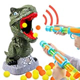 Tacobear Dinosauro Giocattolo di Tiro per Bambini Giochi di Tiro con Dinosauri Power Popper Softball LCD Record Cheer Sound Ball ...