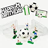 Taekooki 27 Pezzi Decorazioni Torta Calcio, Feste A Tema Calcio Cake Topper, Calcio Decorazioni per Decorazione, per Torta di Compleanno ...